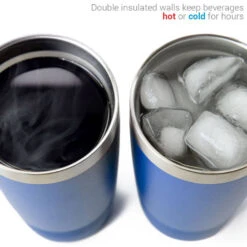 Soccer 20 Oz. Double Insulated Tumbler - Soccer Father Words -Sport Gift Store COMMUTER CUP HOT COLD ROYAL 7