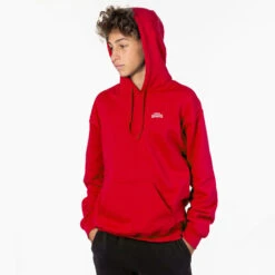 Wrestling Hooded Sweatshirt - Wrestling Reindeer (Back Design) 7 Wrestling Hooded Sweatshirt - Wrestling Reindeer (Back Design) -Sport Gift Store CTS LOGO RED MALE 1