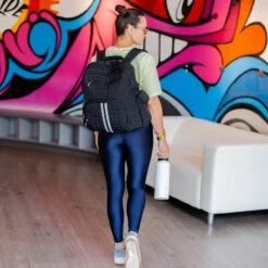 Isabella Backpack - Black -Sport Gift Store FLYTE 07 BLACK GYM LIFESTYLE