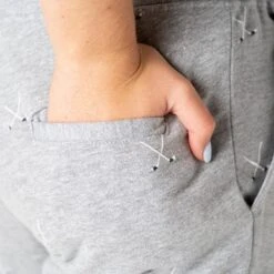 Hockey Embroidered Jogger - Hockey Sticks -Sport Gift Store HK 06060 Model 6