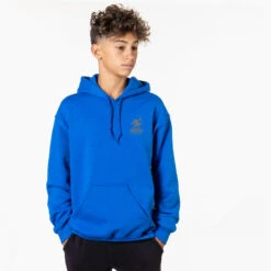 Hockey Hooded Sweatshirt - Home Is Where The Rink Is (Back Design) 9 Hockey Hooded Sweatshirt - Home Is Where The Rink Is (Back Design) -Sport Gift Store HOCKEY SWEATSHIRT MALE ROYAL FRONT 3