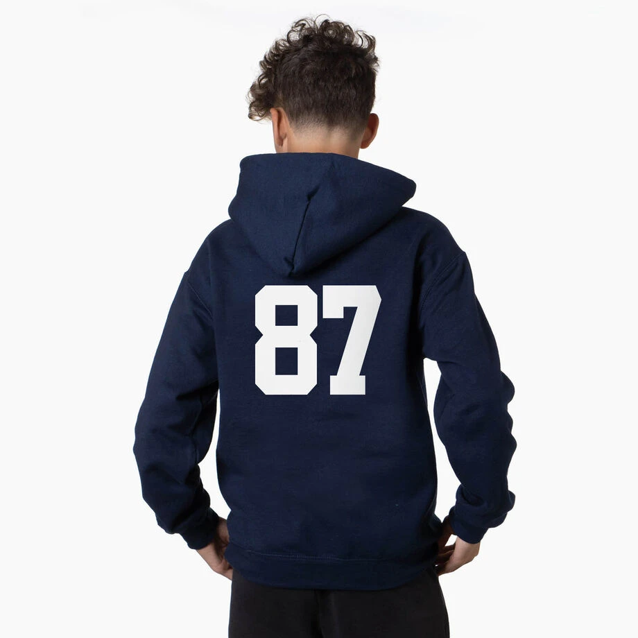 Hockey Hooded Sweatshirt - 24-7 Hockey 6 Hockey Hooded Sweatshirt - 24-7 Hockey - Image 4