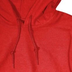 Pickleball Hooded Sweatshirt - Serve's Up -Sport Gift Store HOODED SWEATSHIRT RED CLOSEUP