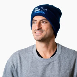 Lacrosse Embroidered Beanie - Eat Sleep Lacrosse -Sport Gift Store LX 12422 model1