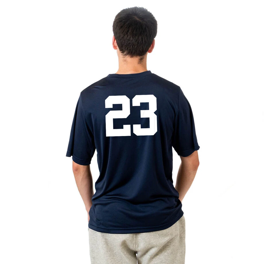 Guys Lacrosse Short Sleeve Performance Tee - Evolution Of Lacrosse 5 Guys Lacrosse Short Sleeve Performance Tee - Evolution Of Lacrosse - Image 3