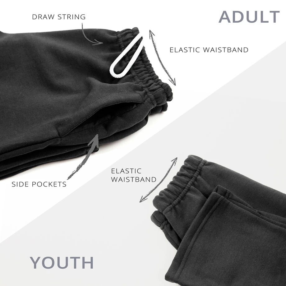 Guys Lacrosse Fleece Sweatpants - Large Stick 6 Guys Lacrosse Fleece Sweatpants - Large Stick - Image 4