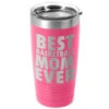 Basketball 20 Oz. Double Insulated Tumbler - Mom -Sport Gift Store bk 01977 PINK MAIN