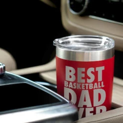 Basketball 20 Oz. Double Insulated Tumbler - Dad -Sport Gift Store bk 01978 RED CAR