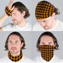 Basketball Multifunctional Headwear - Basketball Pattern RokBAND -Sport Gift Store bk 02205 BLACK MALECOMP