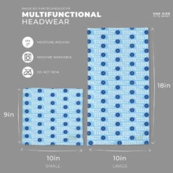 Basketball Multifunctional Headwear - Personalized Team Name Repeat RokBAND -Sport Gift Store bk 02207 CAROLINA DETAILS