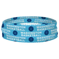 Basketball Multifunctional Headwear - Personalized Team Name Repeat RokBAND -Sport Gift Store bk 02207 CAROLINA RING