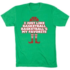 Basketball Short Sleeve T-Shirt - Basketball's My Favorite