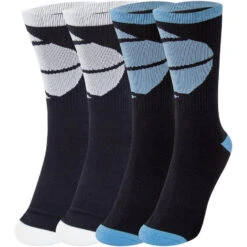 Basketball Woven Mid-Calf Sock Set - Block -Sport Gift Store bk 02332 4