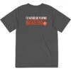 Basketball Short Sleeve Performance Tee - I'd Rather Be Playing Basketball 2 Basketball Short Sleeve Performance Tee - I'd Rather Be Playing Basketball -Sport Gift Store bk 02423 GRAPHITE FLAT