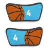 Basketball Repwell® Sandal Straps - Ball And Number Reflected 2 Basketball Repwell® Sandal Straps - Ball And Number Reflected -Sport Gift Store bk 02493 STRAPS CAROLINA FLAT