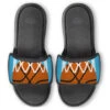 Basketball Repwell® Slide Sandals - Ball In Net -Sport Gift Store bk 02494 CAROLINA MAIN