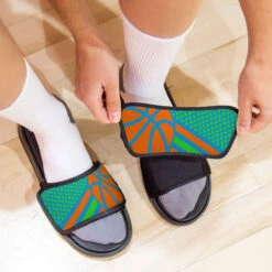 Basketball Repwell® Sandal Straps - Basketball Dots 9 Basketball Repwell® Sandal Straps - Basketball Dots -Sport Gift Store bk 02495 STRAPS LIFESTYLE