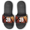 Basketball Repwell® Slide Sandals - Custom Basketball Number 2 Basketball Repwell® Slide Sandals - Custom Basketball Number -Sport Gift Store bk 02500 MAIN