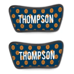 Basketball Repwell® Sandal Straps - Personalized Basketball Pattern