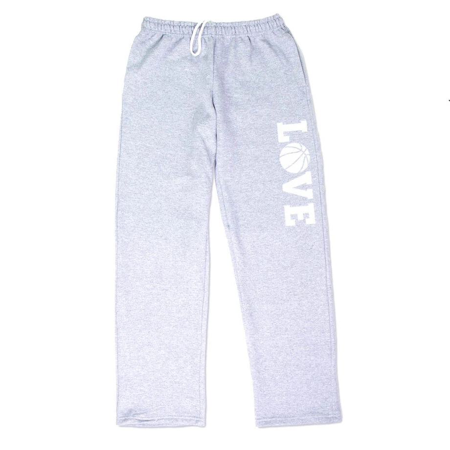 Basketball Fleece Sweatpants - Basketball Love 4 Basketball Fleece Sweatpants - Basketball Love - Image 2