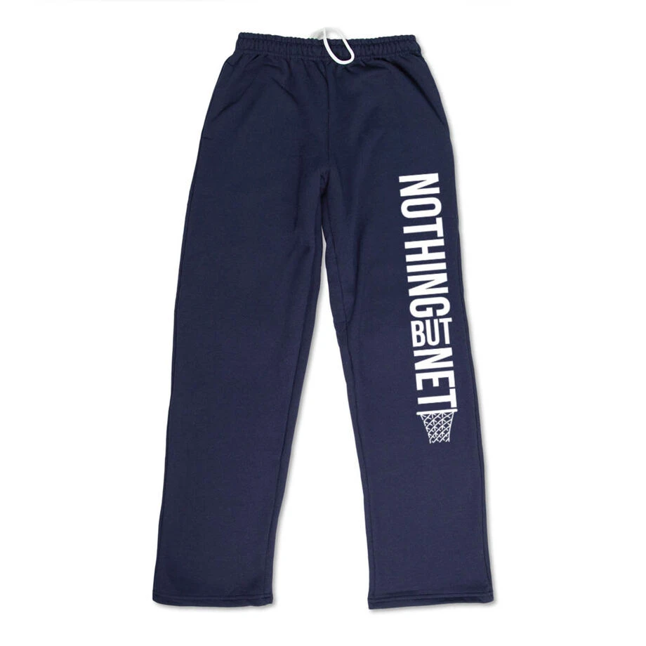 Basketball Fleece Sweatpants - Nothing But Net 4 Basketball Fleece Sweatpants - Nothing But Net - Image 2