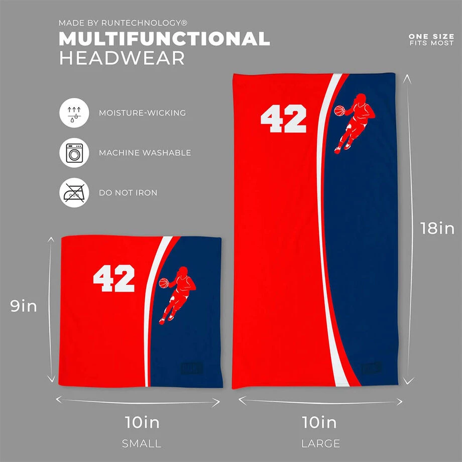 Basketball Multifunctional Headwear - Personalized Female Player RokBAND 4 Basketball Multifunctional Headwear - Personalized Female Player RokBAND - Image 2