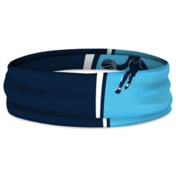 Basketball Multifunctional Headwear - Female Player RokBAND -Sport Gift Store bk 02564 SHORT NAVYCAROLINA RING