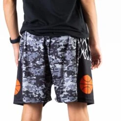 Basketball Shorts - Digital Camo -Sport Gift Store bk 02568 3