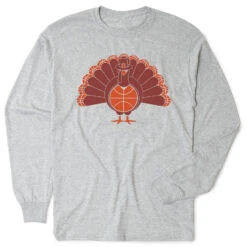 Basketball Tshirt Long Sleeve - Turkey Player