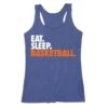 Basketball Women's Everyday Tank Top - Eat. Sleep. Basketball -Sport Gift Store bk 02624 ROYAL MAIN