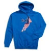 Basketball Hooded Sweatshirt - Basketball Stars And Stripes Player