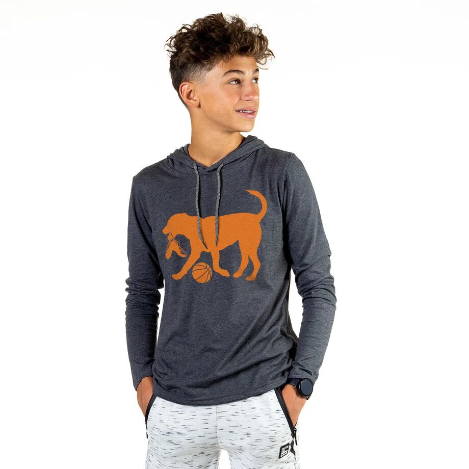 Men's Basketball Lightweight Hoodie - Basketball Dog 4 Men's Basketball Lightweight Hoodie - Basketball Dog - Image 2