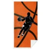 Basketball Premium Beach Towel - Player -Sport Gift Store bk 02651 MAIN