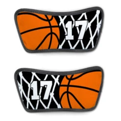 Basketball Repwell® Sandal Straps - Hoop And Ball