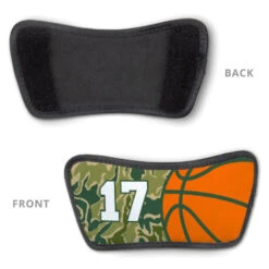 Basketball Repwell® Sandal Straps - Hunter Camo -Sport Gift Store bk 02675 STRAPS DETAIL