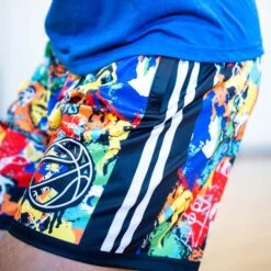 Basketball Shorts - Graffiti -Sport Gift Store bk 02678 LIFESTYLE 2