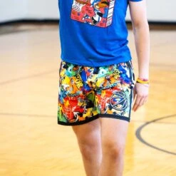 Basketball Shorts - Graffiti -Sport Gift Store bk 02678 MALE LIFESTYLE 1