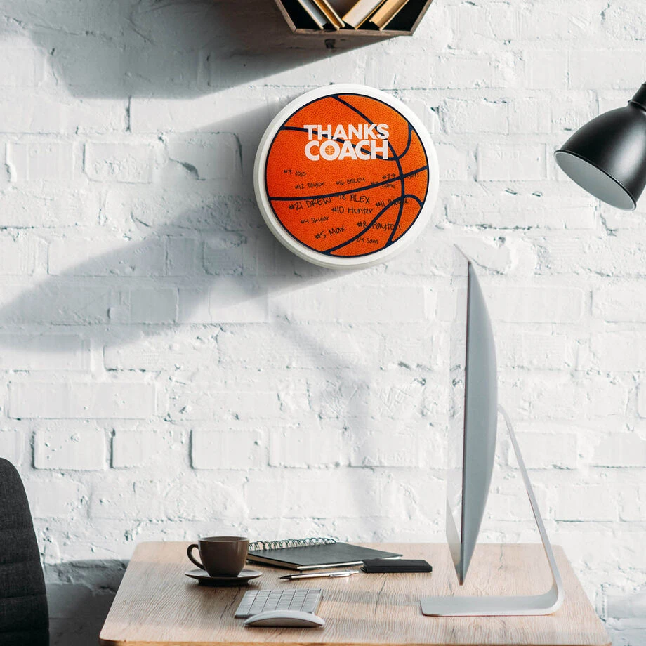 Basketball Wall Plaque - Thanks Coach 7 Basketball Wall Plaque - Thanks Coach - Image 5