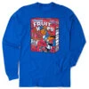 Basketball Tshirt Long Sleeve - Fruit Hoops -Sport Gift Store bk 02686 ROYAL MAIN