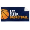 Basketball Towel - Eat Sleep Basketball -Sport Gift Store bk 02737 MAIN