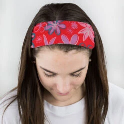 Multifunctional Headwear - Flowering Pink RokBAND -Sport Gift Store gs 00506 FEMALE1