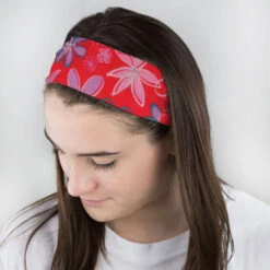 Multifunctional Headwear - Flowering Pink RokBAND -Sport Gift Store gs 00506 FEMALE2