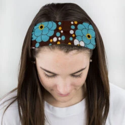 Multifunctional Headwear - Flower Dots RokBAND -Sport Gift Store gs 00509 FEMALE1