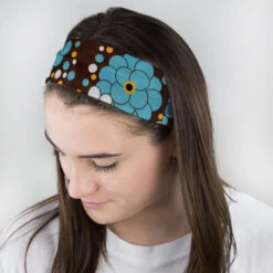 Multifunctional Headwear - Flower Dots RokBAND -Sport Gift Store gs 00509 FEMALE2
