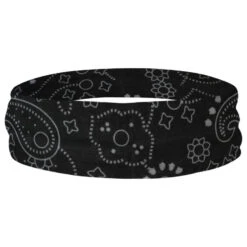 Multifunctional Headwear - Paisley Black RokBAND
