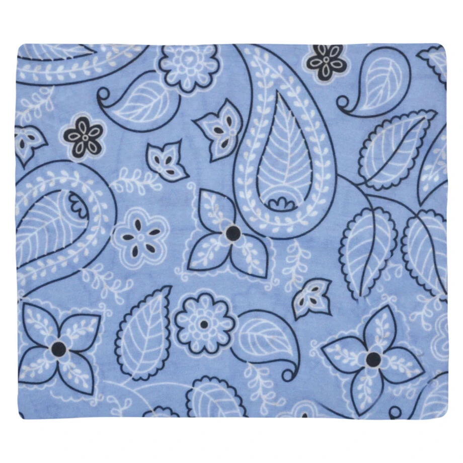 Multifunctional Headwear - Floral Blue RokBAND 7 Multifunctional Headwear - Floral Blue RokBAND - Image 5