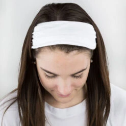 Multifunctional Headwear - Solid White RokBAND -Sport Gift Store gs 00729 FEMALE1