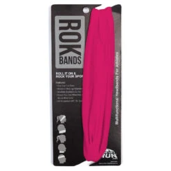 Multifunctional Headwear - Solid Fuchsia RokBAND -Sport Gift Store gs 00732 PACKAGING