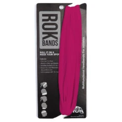 Multifunctional Headwear - Solid Dark Pink RokBAND -Sport Gift Store gs 00946 PACKAGING