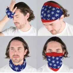 Long Multifunctional Headwear - Patriotic RokBAND -Sport Gift Store gs 09954 MALECOMP